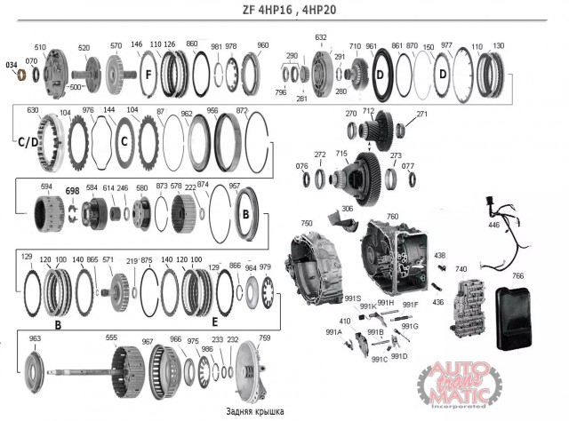 АКПП - 4HP16